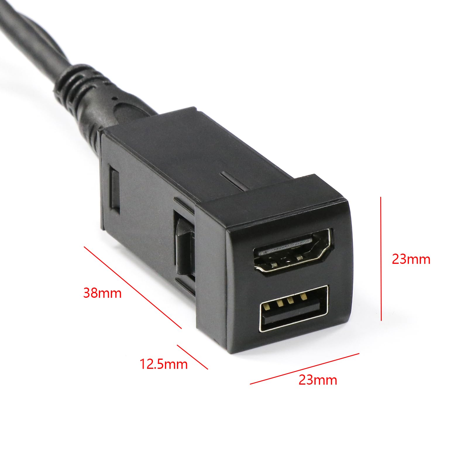 Amazon.co.jp: Timloon HDMI入力ポート＆USB入力ポート HDMI-Eタイプ